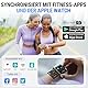 ACCUWEIGHT Personenwaage Körperfettwaage Waage Personen 180KG mit Körperfett und Muskelmasse Bluetooth Körperanalysewaage mit APP Digitale Körperanalysegerät für 17 essentielle Körperwerte