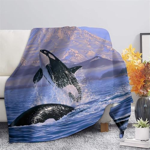 Jeté de canapé orque haut de gamme en microfibre inaltérable - 5