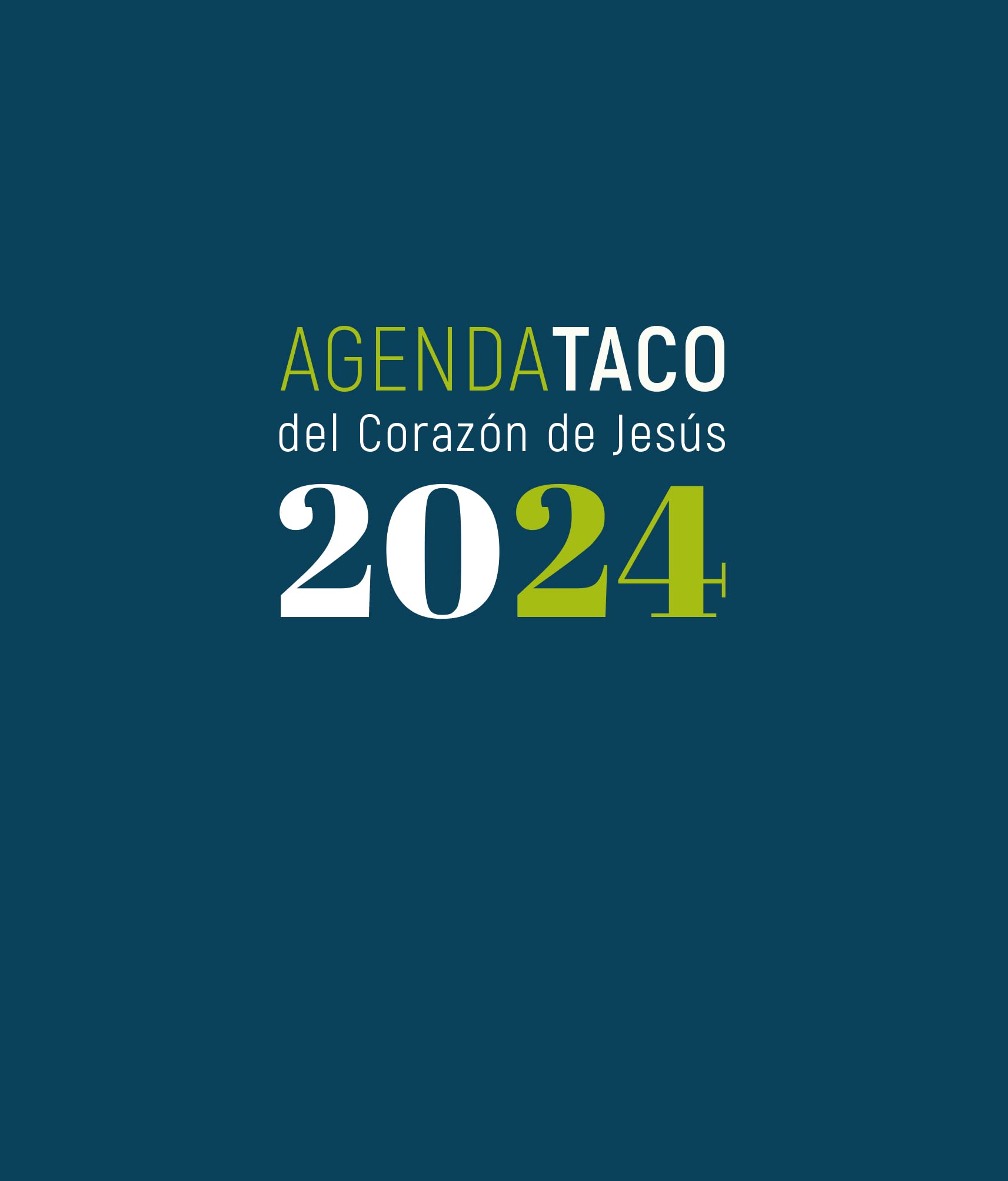 Agenda taco 2024 (CALENDARIOS Y AGENDAS)