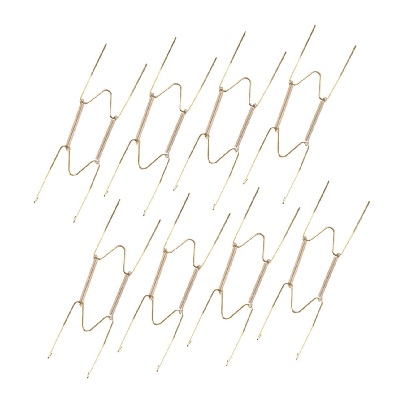 ABOOFAN 8pcs Plate Hangers Plate Hangers for Decorative Display Shaped Design Strong Loadbearing Capacity Easy Installation for Home Decor