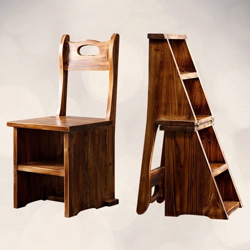 Escabeaux pour adultes pliables en bois de qualité supérieure LUNEZY