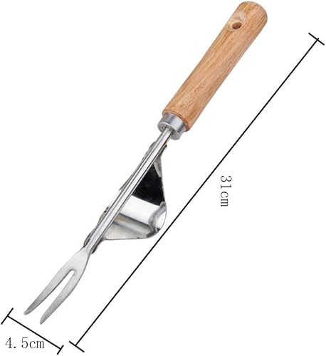 Miniatura 2 de Extractor manual de malezas a mano, extractor de malas hierbas a prueba de doblez, desmalezadora de mano de jardín, herramientas de corte de