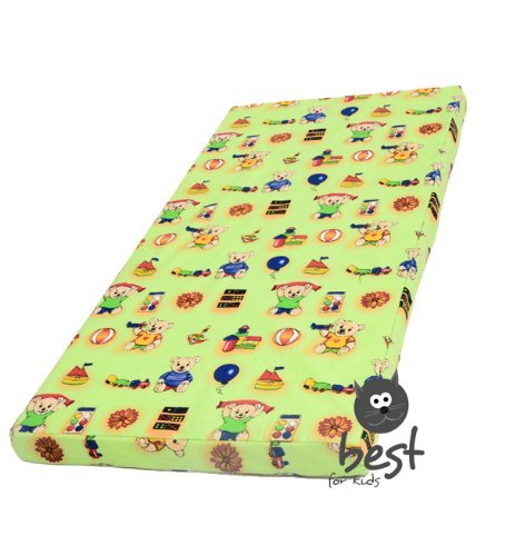 BEST FOR KIDS- Matelas de lit pour enfant BUNT Matelas lit de voyage Matelas enfant Matelas bébé Matelas mousse 140 x 70