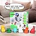 Kidpal Car Toys for 1 2 3 Year Old Boy & Girl, 4 Sets Tractor Toddler Car Toy (C)