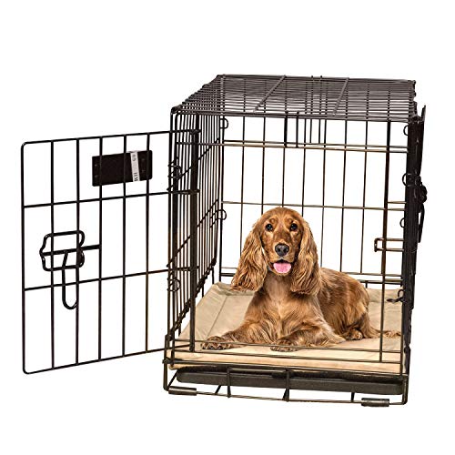 Image of K&H Pet Products Self-Warming Crate Pad Tan Medium 21 X 31 Inches