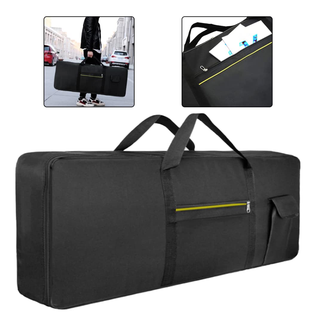 Borsa per tastiera 76 tasti Tastiera per pianoforte elettronica portatile imbottita Custodia per trasporto Custodia Gig 120x40x13 cm #1