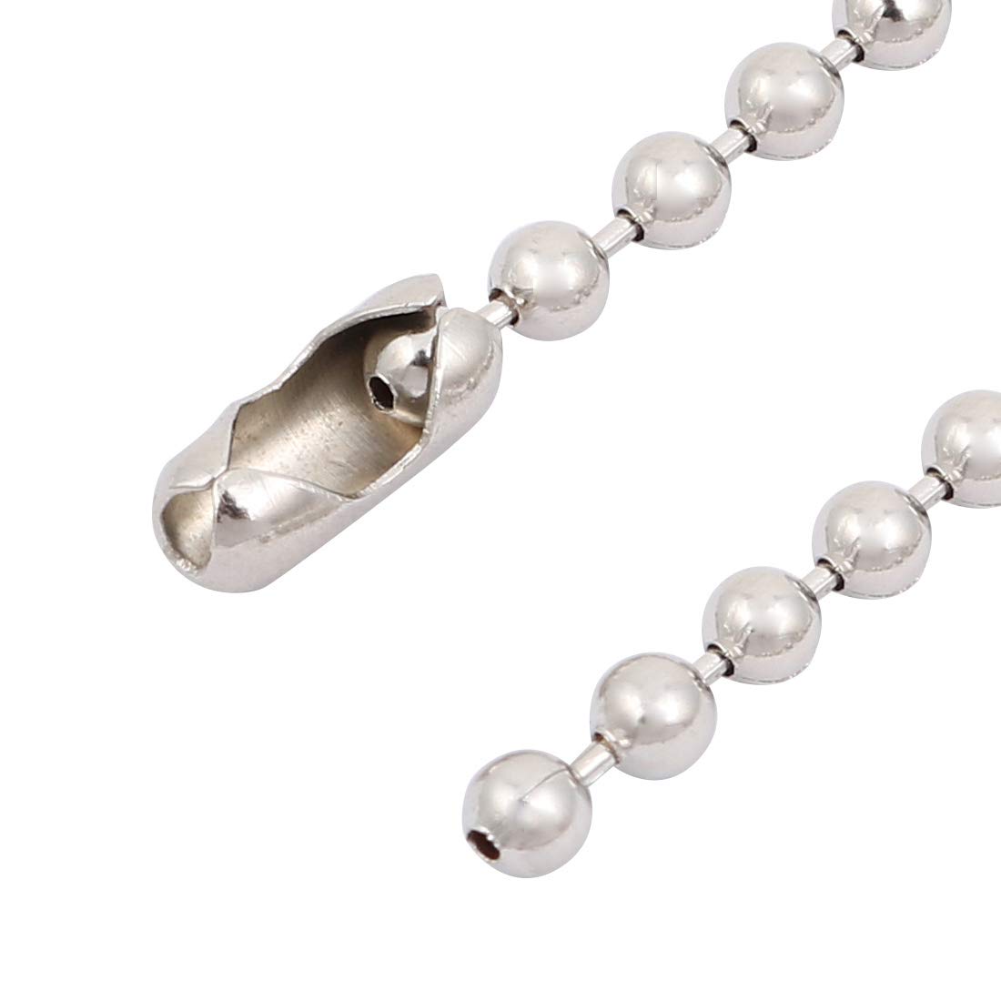 Aexit Stainless Steel Lighting fixtures and controls Bead Ball Chain Keychain 3.2mm by 28 Inches 5pcs