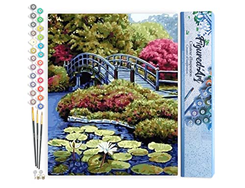 Peinture par Numéro Adulte anti-stress kit loisir créatif DIY Japon