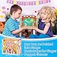 Oriate Märchen Fingerpuppen Kleinkind Spielzeug, Geschichten Zeit Puppets Spielzeug mit Pretend Play Stage, Badespielzeug für Kleinkinder mit Aufbewahrungstasche, 12m+ 10 Pcs