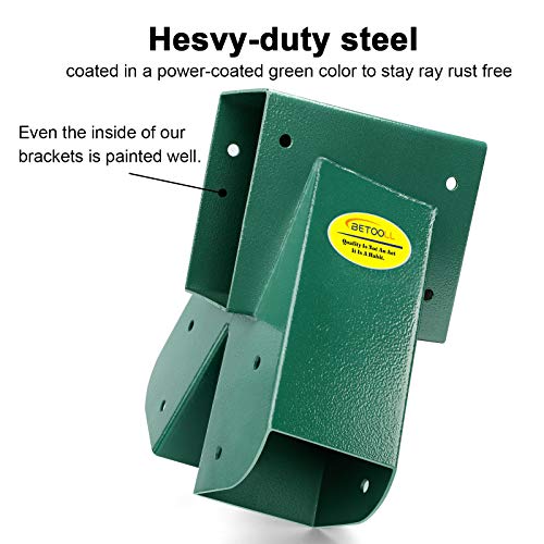 Betooll HW8801 A-Frame 2 Brackets Swing Set Bracket With Mounting Hardware thumb #2
