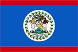 Belize Flag Polyester 3 ft. x 5 ft.