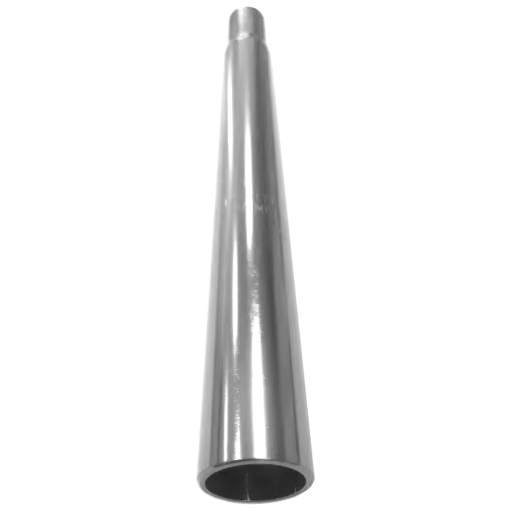 Tige de selle vélo ancien sans chariot 25,4x300mm argent alu - Maxi