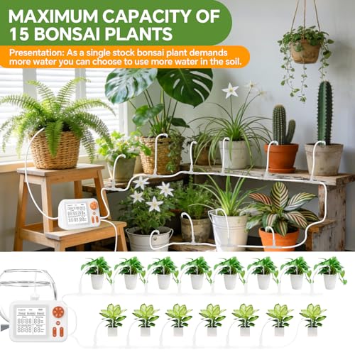 Automatic Plant Waterer with Cycle & Soak