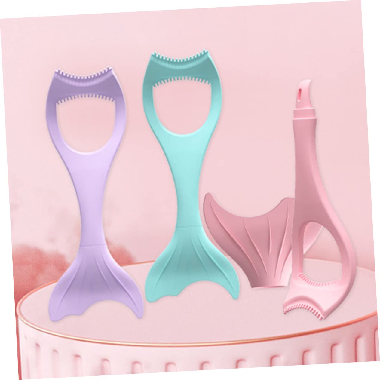 minkissy 2pcs Mascara Shield Eyeliner Stencil Lash Brush Makeup Tools for Beginners