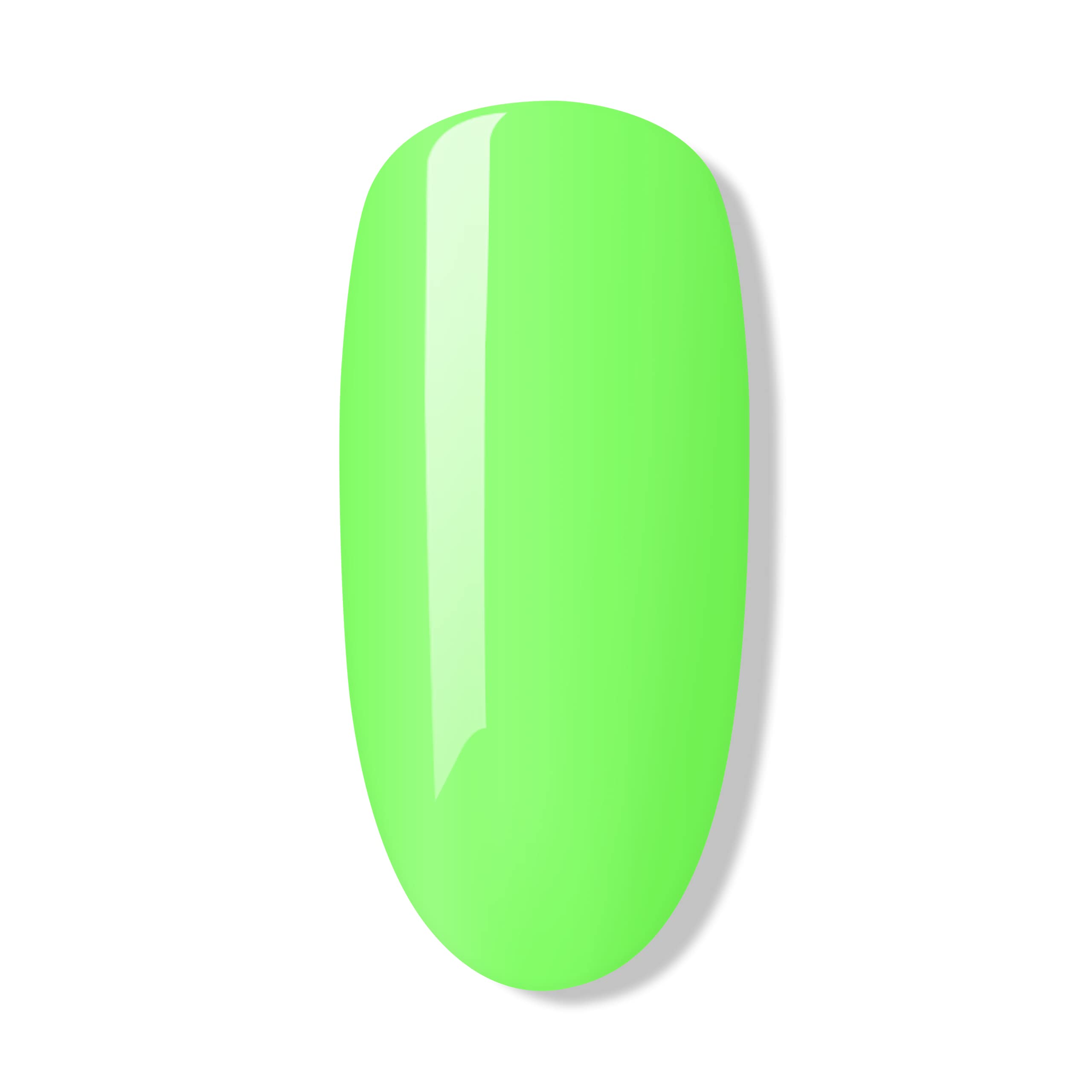 Bluesky Gel Nail Polish, Lime Neon02, Bright, Green, Lime, Neon Long Lasting, Chip Resistant, 10 ml (Requires Drying Under UV LED Lamp)