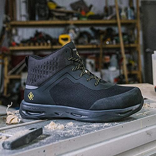 Terra Men's Lites Mid Nano Composite Toe Athletic Safety Work Shoe Industrial, Black, 4.5 Wide | Image 6