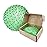 Edushape Original Sensory Ball - 7 Deflated Transparent Green Color Baby Ball Enhancing Gross Motor Skills for Kids 6 Months & Up