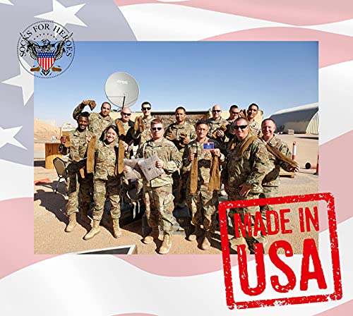 Coyote Brown Moisture Wicking, Breathable Over The Calf Foot Socks | Quick Dry Boot Socks | Made in USA3