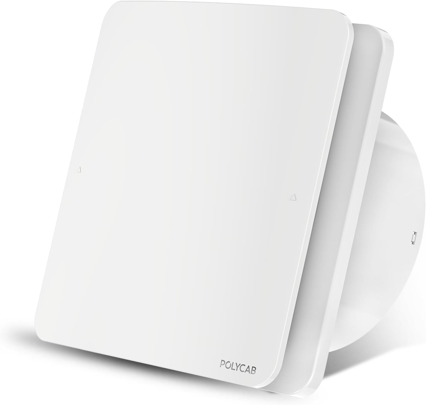 Polycab Freshly Prime 150mm Energy Efficient Exhaust fan for Kitchen, Bathroom | Noiseless ventilation, Sleek Design Easy to Clean | High Speed, Powerful Motor, 100% Copper, 3 Yrs Warranty【White】
