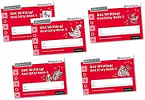 Read Write Inc. Red Ditty Books 10冊セット Read Write Inc Phonics Red Ditty Bks x10: Munton, Gill