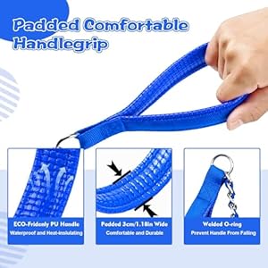 Heavy-Duty-Metal-Dog-Leash-Chew-Proof-Dog-Chain-Leash-with-Comfortable-PU-Leather-Padded-Handle-Metal-Chain-and-Nylon-Rope-Dog-Leash-for-Small-Medium-Dogs-Walking-Training-4ft-30mm-Blue - Cucciolini Doodles   Heavy-Duty-Metal-Dog-Leash-Chew-Proof-Dog-Chain-Leash-with-Comfortable-PU-Leather-Padded-Handle-Metal-Chain-and-Nylon-Rope-Dog-Leash-for-Small-Medium-Dogs-Walking-Training-4ft-30mm-Blue