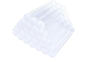 Craftdady Clear Plastic Bead Storage Tubes