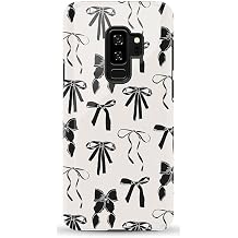Casely Galaxy S9 Plus Case | Goth Girlie | Black Bows | Essential Slim Dual-Layer Protective Design