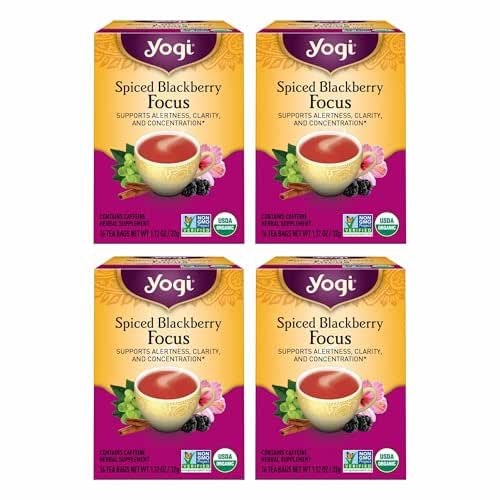 Yogi Tea Spiced Blackberry Focus - 16 Bags per Pack