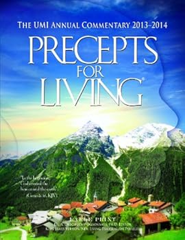 Paperback Precepts for Living 2013-2014 Annual Commentary Large Print Edition [Large Print] Book