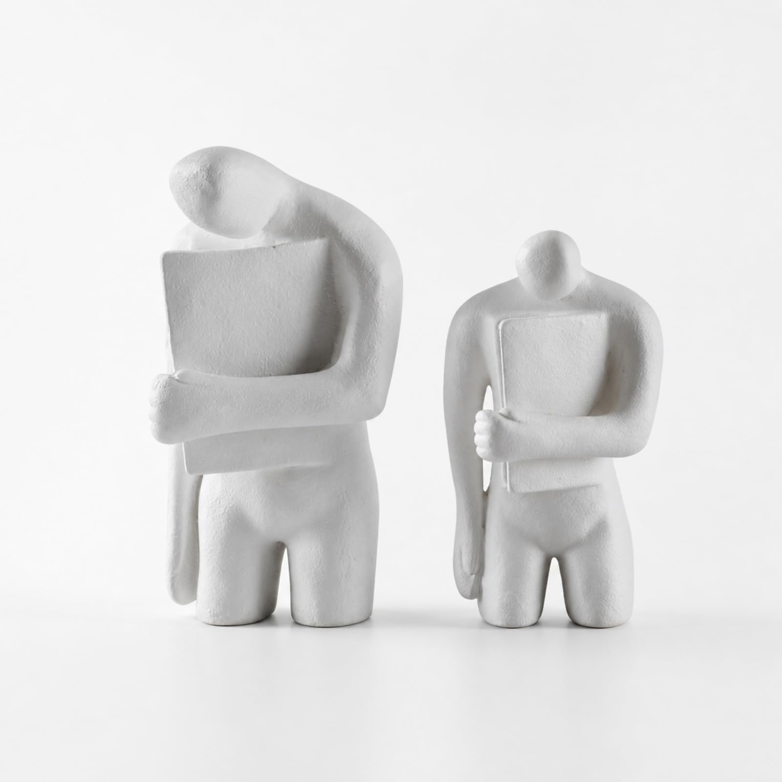B Baosity Estatua corativa | Escultura Conceptual, Abstracto, Escultura Resina, para Estantería, Escritorio, L