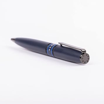 HUGO BOSS Fountain Pen Gear Minimal Black & Chrome