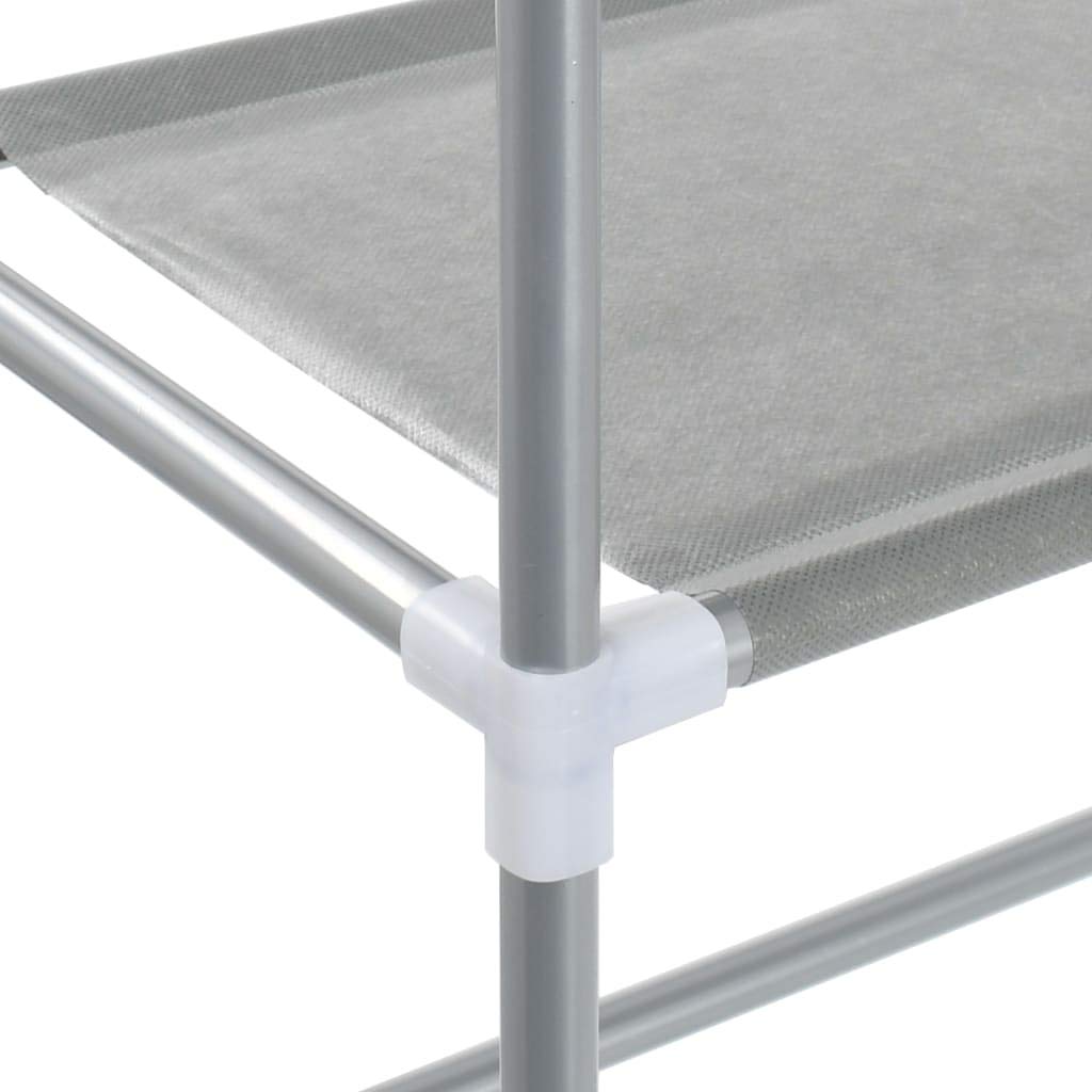 Scaffale Per Lavatrice A 3 Ripiani - Argento, 69x28x169 Cm | Salvaspazio Per Bagno E Lavanderia