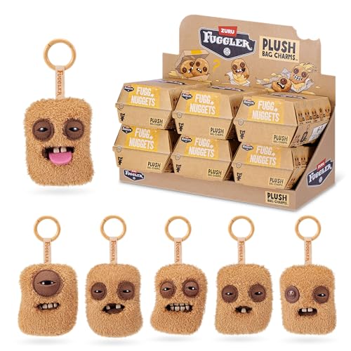 Fuggler Bigg Nuggets ZURU pack de 6 peluches monstruo de 8 cm