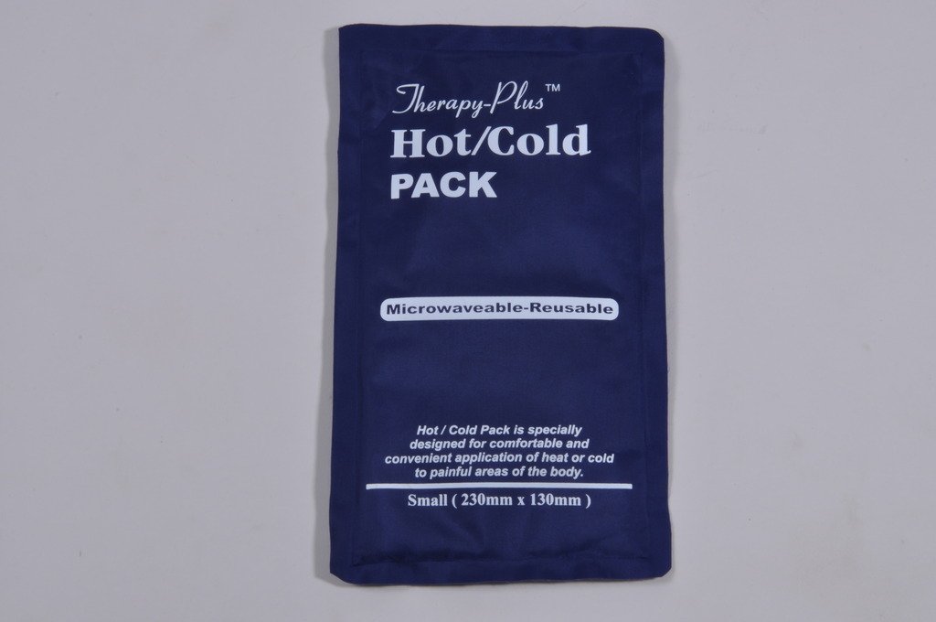 Therapy Plus Hot/Cold Pack (9" X 5") with Towel Cover - Blue - Pack of 1 Pcs