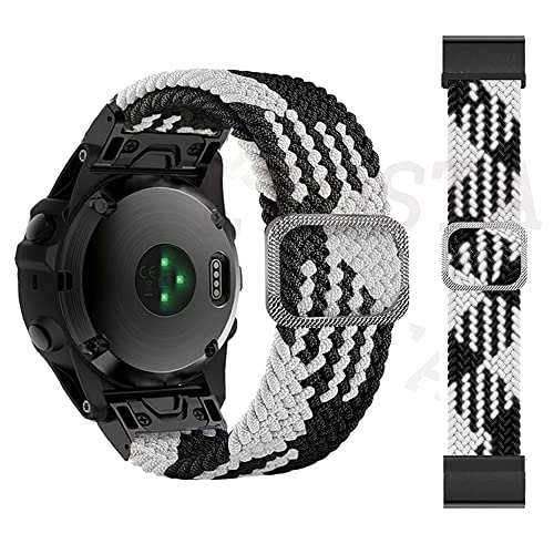 Correas Solo Loop de nailon para Garmin Fenix 6 7 y Epix