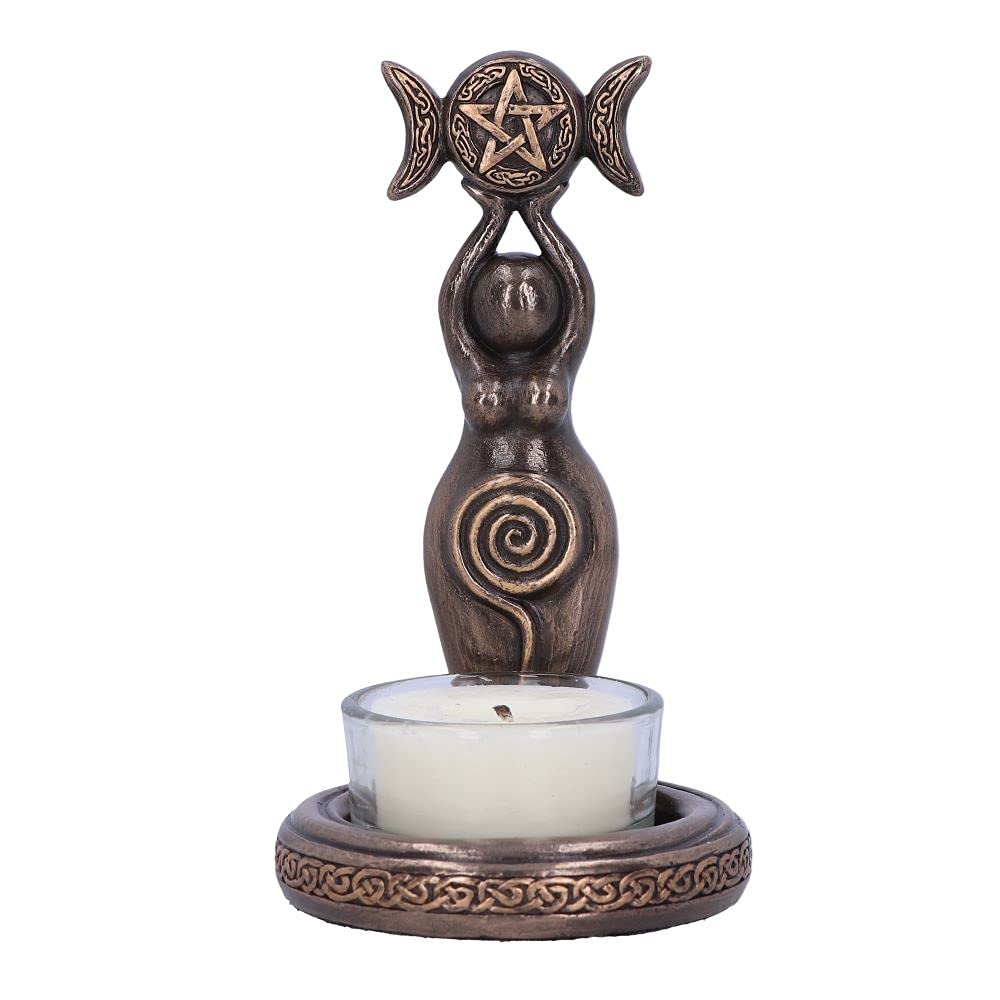 Nemesis Now Triple Goddess Tea Light 12cm - IN STOCK