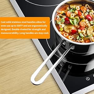 Stainlesssteelpotsandpansset6piecekitchencookwaresetswithglasslidsstaycoolhandleworkswithinductionelectricandgascooktopsnontoxicovendishwashersafe Urban Country Home Decor Stainless steel pots and pans set 6 piece kitchen cookware sets with glass lids stay cool handle works with induction electric and gas cooktops non toxic oven dishwasher safe urban country home decor