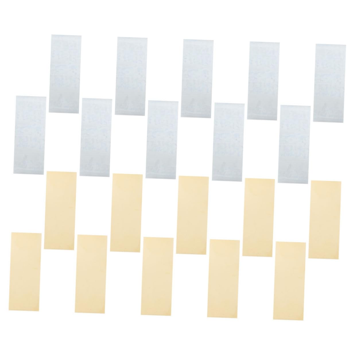 Zinc Copper Electrode Sheets 20pcs for Physics Teaching Experiments