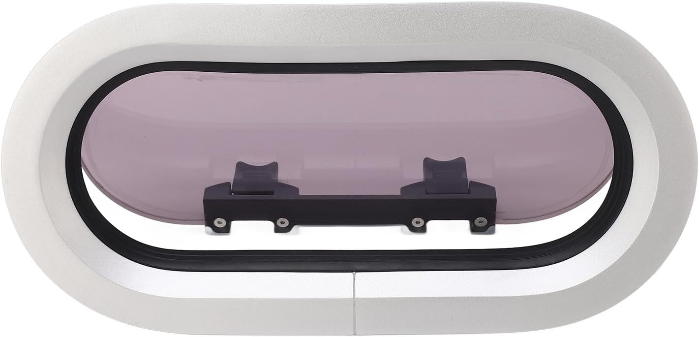 ボートハッチ舷窓 RV 窓防水 シール UV 保護ラウンドコーナーアルミ合金フレームアクリルガラス RV ポートライト窓ボートヨット