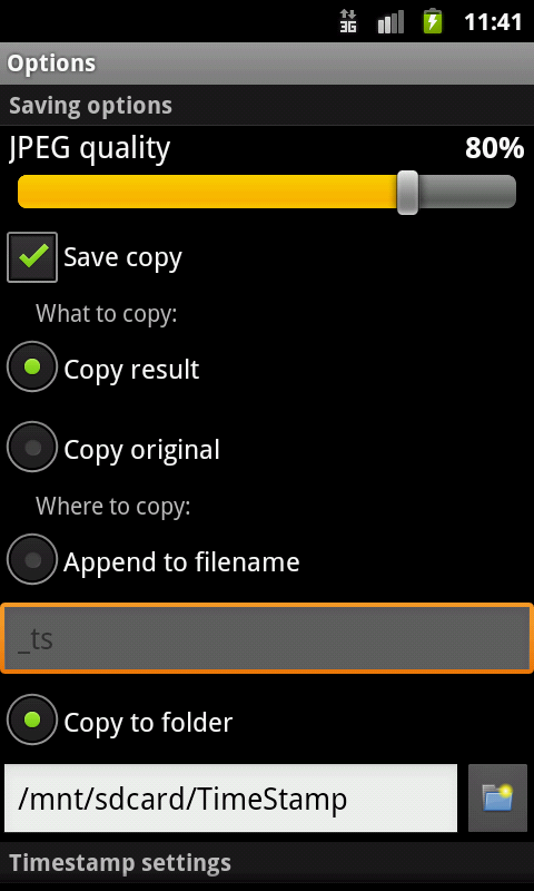 APD TimeStamp - App on Amazon Appstore