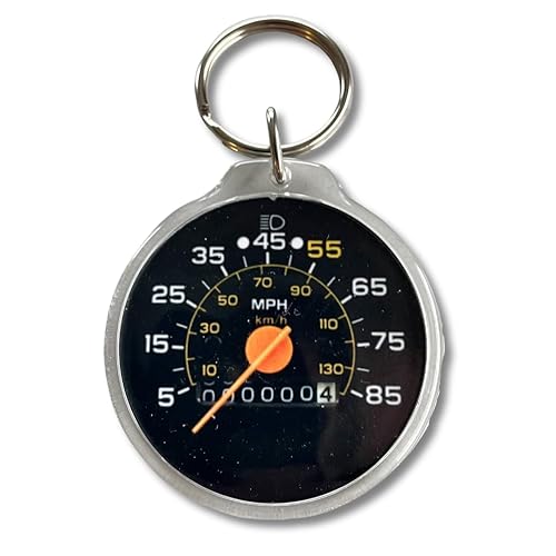 Miniatura 1 de Chevy C10 Keychain 1979-1987 85 MPH Speedometer, Chevy C10 Model Truck, Chevy Merchandise, Chevy Keychain, Chevy Logo Keychain, Squarebody, Car Guy