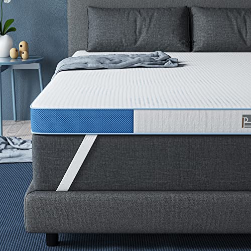 Double surmatelas en gel à mémoire de forme 160x190x5h cm - TOPPERGEL160