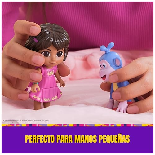 Miniatura 6 de DORA LA EXPLORADORA - Pack Amigos Fantásticos de Dora, 7 Figuras: Dora, Botas, Tico, Isa y el Trío Fiesta - 6073738 - Juguetes Niña 3 años + - Regalo Niña 3 años + - Juegos Infantiles