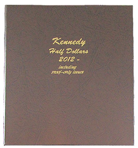 Dansco US Kennedy Half Dollar with Proof Coin Album 2012 –...