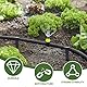 50 Stück Fixierungshaken für Bewässerungsleitungen,Gartenschlauch Anker Schwarzer Kunststoff Erdanker Bodennägel mit Widerhaken für Gartenschlauch, Rohr, Tropfschlauch