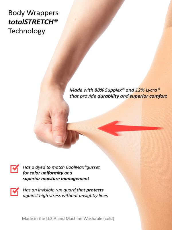 Image of TotalSTRETCH Seamless Footless Tights
