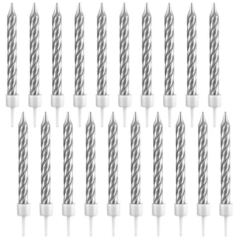 Spiral Metallic Birthday Candles by JUHONNZ Cover