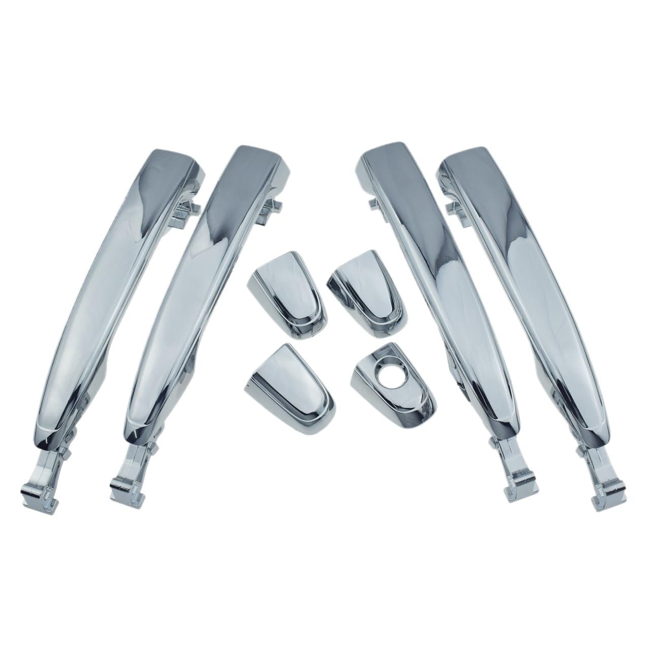 YLYOZMD Exterior Door Handle 69210-0N010 69210-58010 for for Alphard for Camry for Highlander for Tacoma 4Runner for Lexus RX350 RX330 RX400h Auto Parts(A Set)