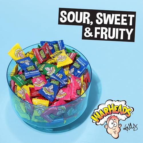 WARHEADS Extreme Sour Hard Candy Assorted Flavors 2 oz Portable Bag - image 5