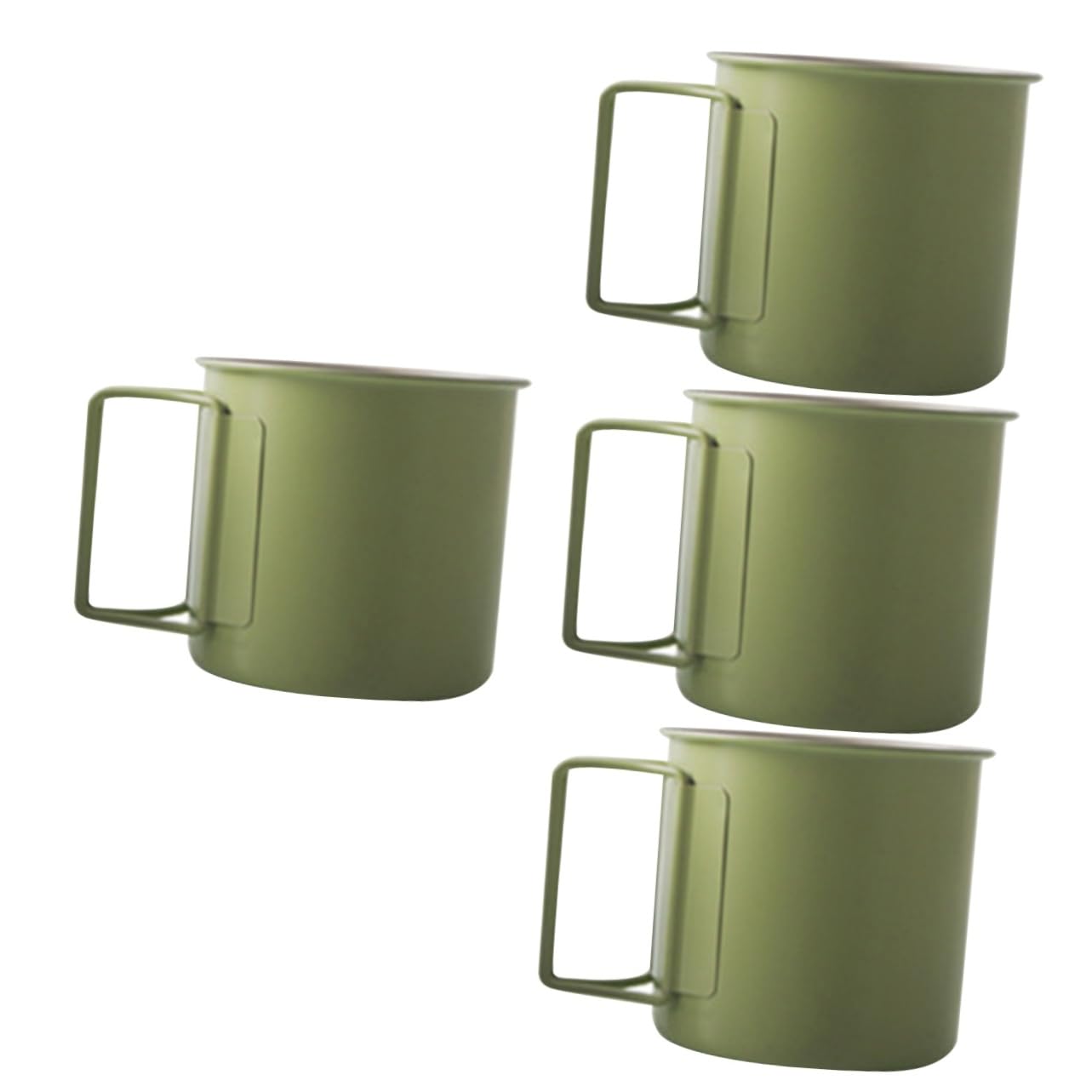 Toddmomy 4 Tazas Para Acampar Al Aire Taza Para Fogata Tazas De Café Para Acampar Botella De Cuello De Cisne Taza De Camping Esmaltada Tetera Para Acampar Jarra De Café Frío